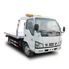 Diesel engine 5 ton flatbed trailer wrecker truck ISUZU tow truck for sale