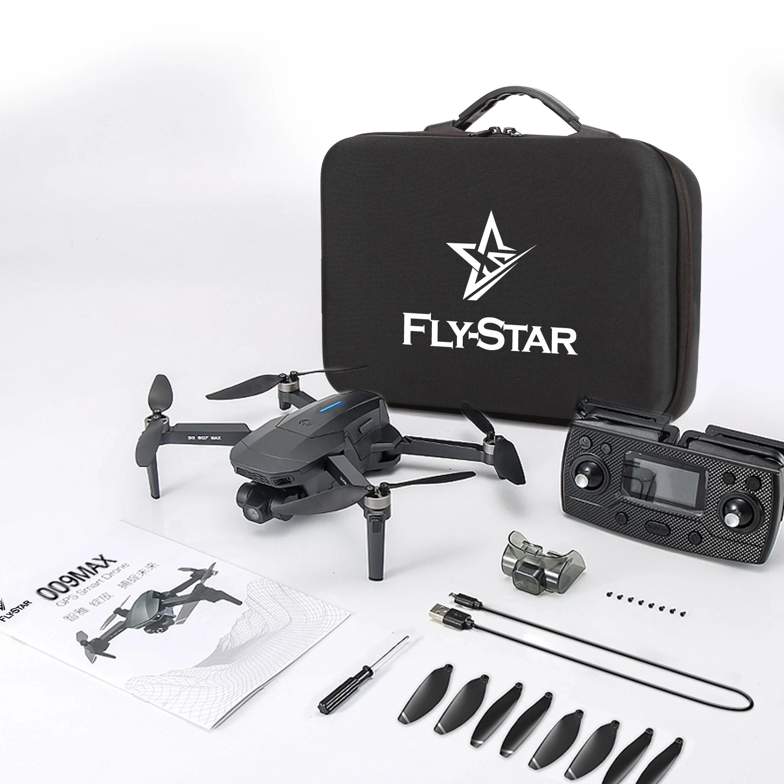 WiFi FPV Drone with Dual 4K HD Camera and Wide-Angle Live Video Drone Mini SJY-009MAX
WiFi FPV Drone with Dual 4K HD Camera and Wide-Angle Live Video Drone Mini SJY-009MAX