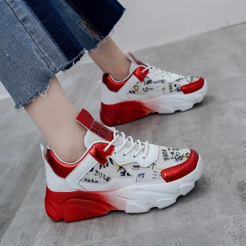 Superstarer 2021 new fashion ladies shoes chunky rubber sole breathable casual sneaker shoe
Superstarer 2021 new fashion ladies shoes chunky rubber sole breathable casual sneaker shoe