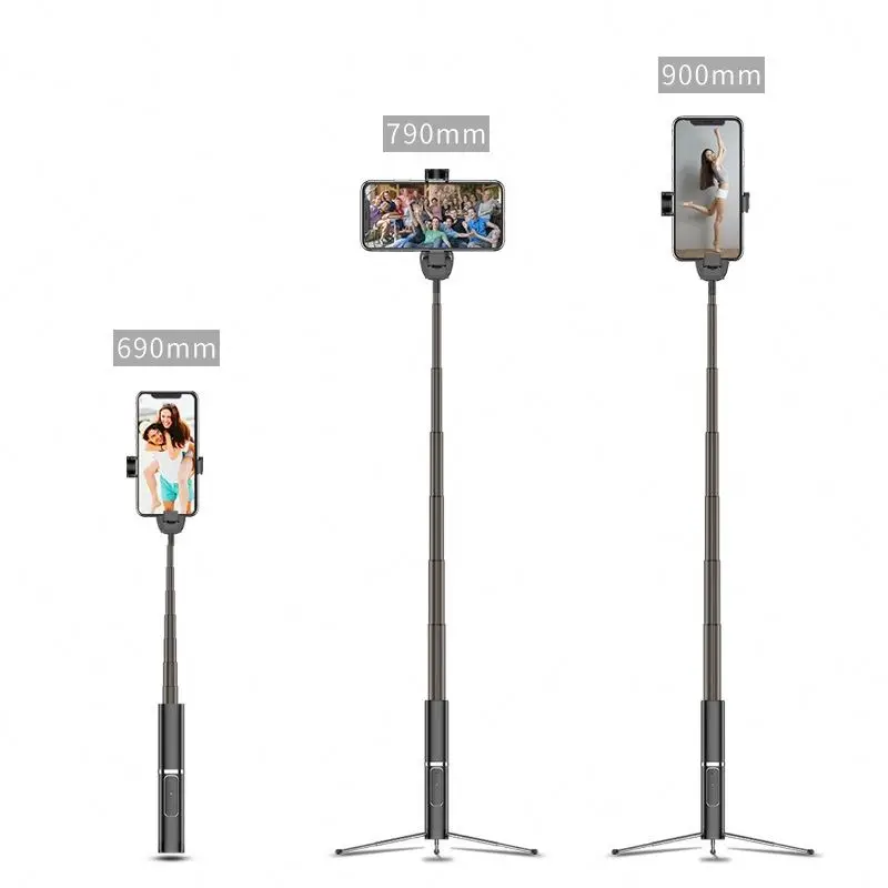 Portable mini selfie stick alloy electric mobile shutter mobile phone tripod, Red,balck
Portable mini selfie stick alloy electric mobile shutter mobile phone tripod, Red,balck