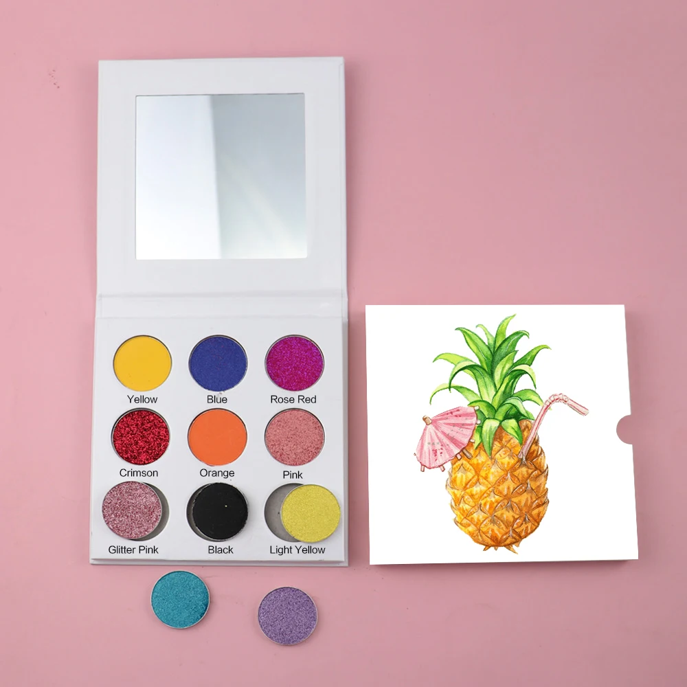 Custom packaging 9 color DIY makeup eye shadow magnetic eyeshadow palette loose powder, 9 colors
Custom packaging 9 color DIY makeup eye shadow magnetic eyeshadow palette loose powder, 9 colors