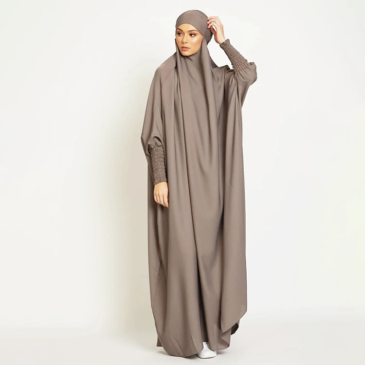 3185 kuwii Wholesale High-quality Hot-selling Prayer Clothes French Jilbab One Pieces Jilbab Khimar, 10 colors
3185 kuwii Wholesale High-quality Hot-selling Prayer Clothes French Jilbab One Pieces Jilbab Khimar, 10 colors
