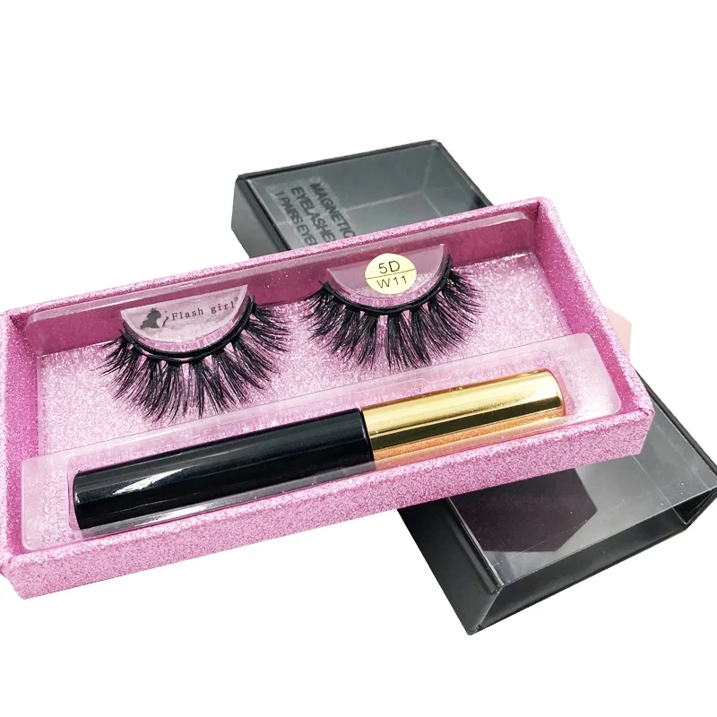 Cosmetic Vendor 5D-W11 Flash Girl 5Dmink Magnetic Eyelashes Silk Eyelash Liquid Eyeliner Create Logo
Cosmetic Vendor 5D-W11 Flash Girl 5Dmink Magnetic Eyelashes Silk Eyelash Liquid Eyeliner Create Logo