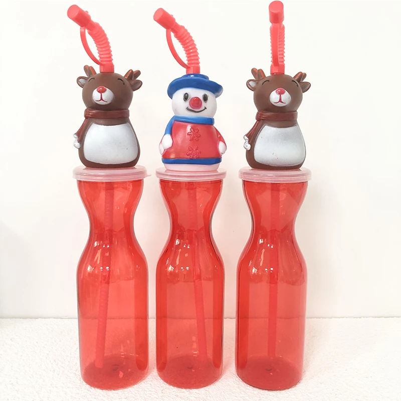 Christmas Gift Santa Bottle Kid Straw Cup Cartoon Clear Plastic Christmas Tree Drinking Cups Cute Birthday Present for Children, As the picture
Christmas Gift Santa Bottle Kid Straw Cup Cartoon Clear Plastic Christmas Tree Drinking Cups Cute Birthday Present for Children, As the picture