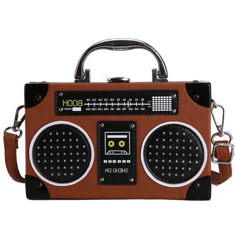 Factory Direct Selling Hot New Radio Box Shape Handbag Fashion Creative Personality Funny Lady One-shoulder Messenger Bag YGH210
Factory Direct Selling Hot New Radio Box Shape Handbag Fashion Creative Personality Funny Lady One-shoulder Messenger Bag YGH210
