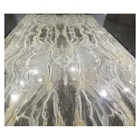 Wholesale standard sizes bookmatched polished grey marble slabs for wall