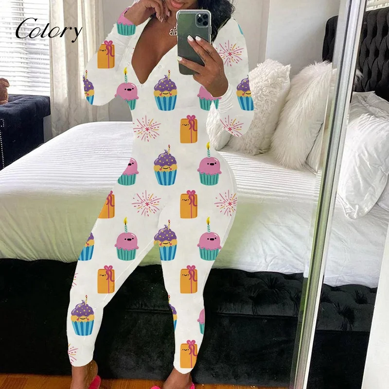Colory Long Sleeve Short Bodysuit Ladies Pajamas V-neck Elastic Adult Onesie For Summer Pajamas For Sexy Women, Customized color
Colory Long Sleeve Short Bodysuit Ladies Pajamas V-neck Elastic Adult Onesie For Summer Pajamas For Sexy Women, Customized color