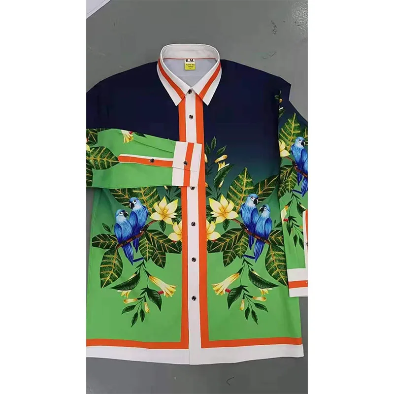 European Top Quality High-End Design White Skype Blue Pink Men French Cuff Dress Shirts For Men Casual Floral Long Sleeve Beach, White, black, sky blue, pink
European Top Quality High-End Design White Skype Blue Pink Men French Cuff Dress Shirts For Men Casual Floral Long Sleeve Beach, White, black, sky blue, pink