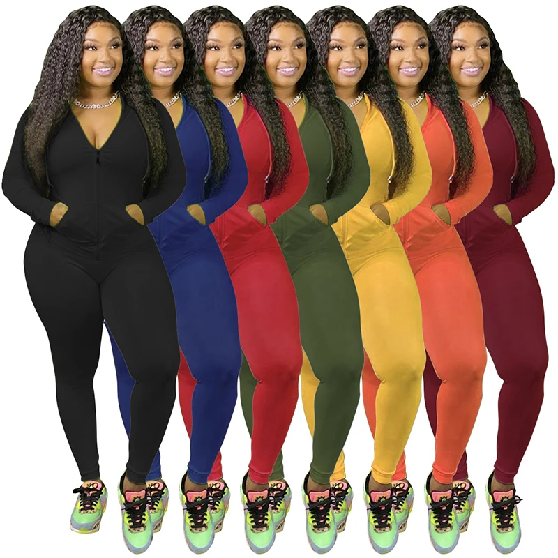 2021 New Fashion Sport Casual Women Long Sleeve Set V Neck Zip Tracksuit Joggers Jogging Suits
2021 New Fashion Sport Casual Women Long Sleeve Set V Neck Zip Tracksuit Joggers Jogging Suits