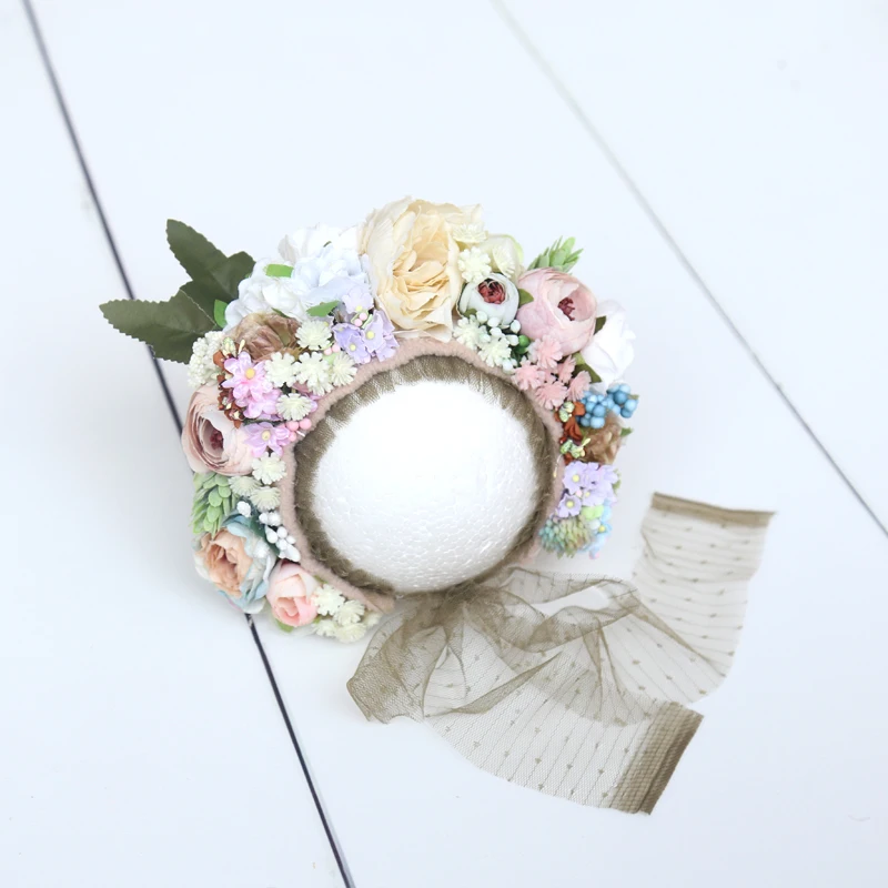 Newborn baby Sunflower Floral Bonnet for Photography Shoot Hand knit Newborn Girl Flower Hat Photo Props
Newborn baby Sunflower Floral Bonnet for Photography Shoot Hand knit Newborn Girl Flower Hat Photo Props