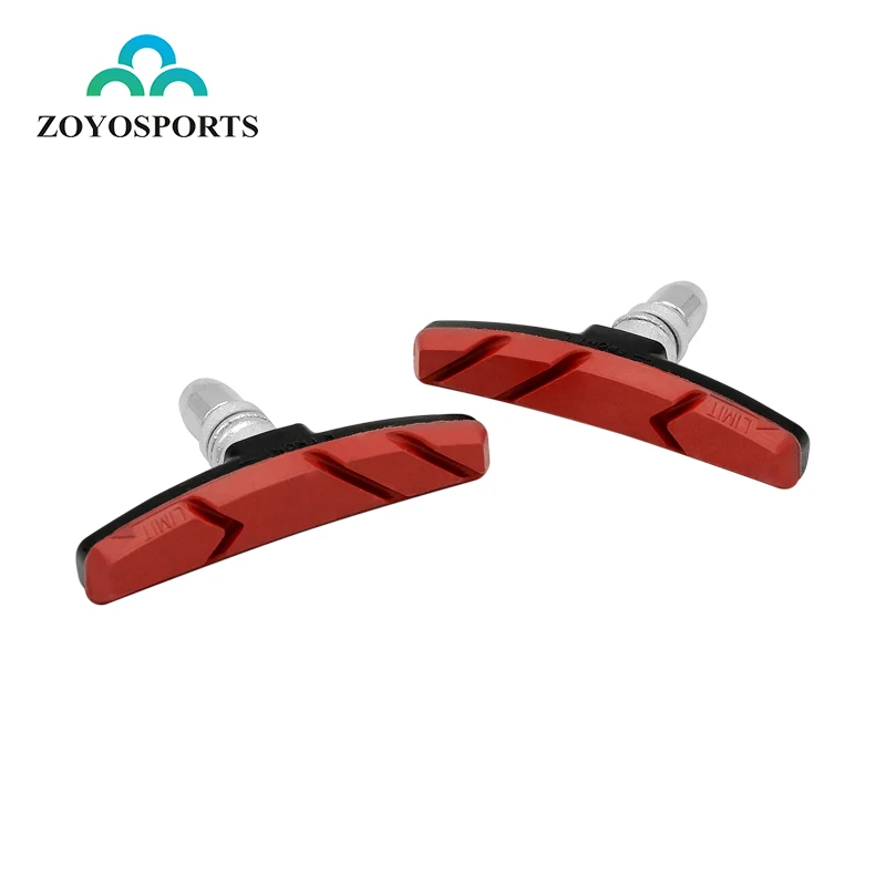 ZOYOSPORTS Road mountain bike sound brake pads bicycle accessories V brake pad rubber pads, Black,red,blue
ZOYOSPORTS Road mountain bike sound brake pads bicycle accessories V brake pad rubber pads, Black,red,blue
