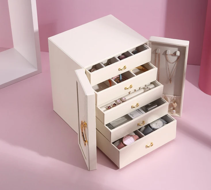 fashion Velvet Jewelry Organizer for Earring Rings Necklaces Bracelets Display Pu leather Jewelry Case
fashion Velvet Jewelry Organizer for Earring Rings Necklaces Bracelets Display Pu leather Jewelry Case