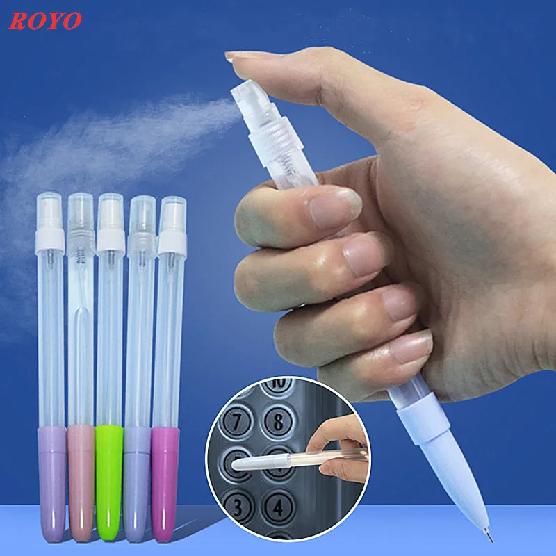 Hot Selling Perfume Pen Sprayer Pen 2 In 1 Function Disinfect Ballpoint Liquid Hand Soap Gel Pen Mosquito Repellent, 4 colors and custom
Hot Selling Perfume Pen Sprayer Pen 2 In 1 Function Disinfect Ballpoint Liquid Hand Soap Gel Pen Mosquito Repellent, 4 colors and custom