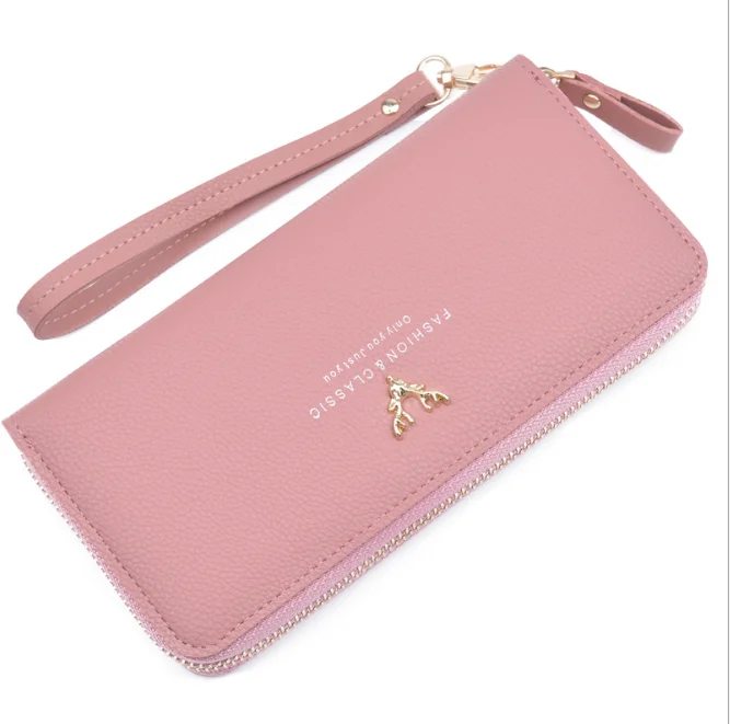 women's wallet long zipper handbag Korean fashion large capacity lychee pattern mobile phone zero wallet wallet
women's wallet long zipper handbag Korean fashion large capacity lychee pattern mobile phone zero wallet wallet