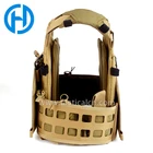 Multi Function Tactical Vest With Large Loading Military Vest Plate Carrie