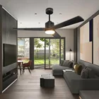1stshine new product ideas 2020 home appliances solid wood blades bldc ceiling fan