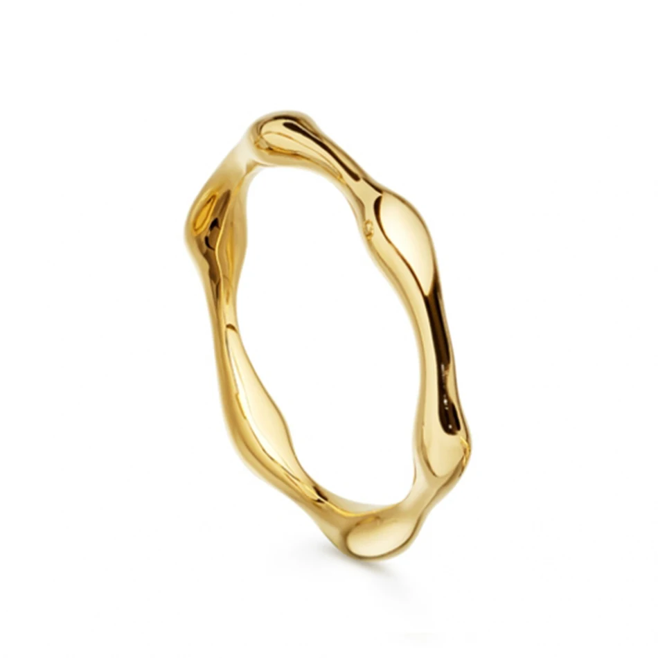 Fashion Jewelry For Women 925 Sterling Silver 14k Gold Plated Molten Engagement Ring
Fashion Jewelry For Women 925 Sterling Silver 14k Gold Plated Molten Engagement Ring