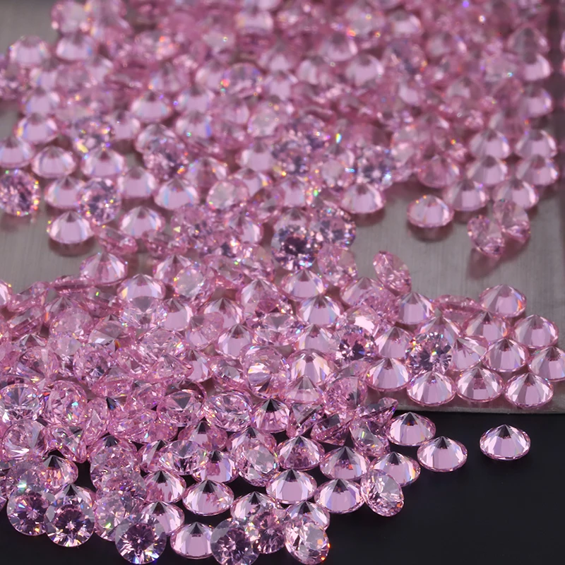 Starsgem good quality pink color 1.5mm small size loose cubic zirconia for wax casting jewelry
Starsgem good quality pink color 1.5mm small size loose cubic zirconia for wax casting jewelry