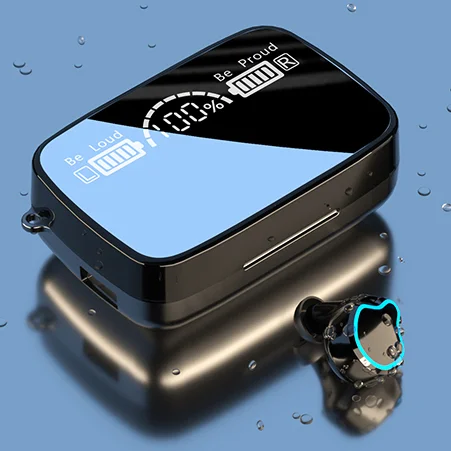 2021 Hot M9 wireless Earphone Wireless TWS Earbuds with Power Charger Case Waterproof Headset Flashlight Mirror Headphone
2021 Hot M9 wireless Earphone Wireless TWS Earbuds with Power Charger Case Waterproof Headset Flashlight Mirror Headphone