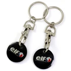 Coin Coins Cheap Metal Custom Trolley Euro Coin Zinc Alloy Euro Coin