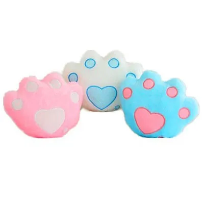 best selling fashion cute glow in the dark super soft bear paw shaped led pillow, White, blue, pink
best selling fashion cute glow in the dark super soft bear paw shaped led pillow, White, blue, pink
