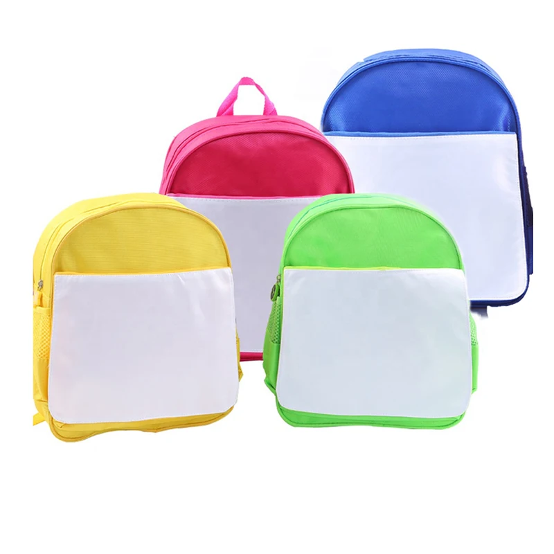 600D Oxford Custom Sublimation Bag Blanks Kinds Backpack School Bag, Blue/pink/yellow/green
600D Oxford Custom Sublimation Bag Blanks Kinds Backpack School Bag, Blue/pink/yellow/green