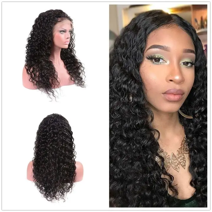 Baoli Factory natural Water Wave Indian Human Hair 100% Virgin Curly Lace front Wig with baby hair
Baoli Factory natural Water Wave Indian Human Hair 100% Virgin Curly Lace front Wig with baby hair
