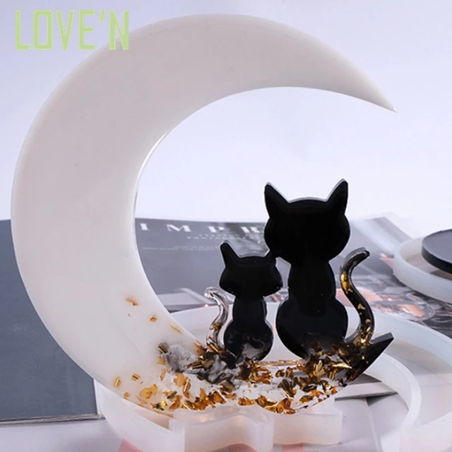LOVE'N LV0836F DIY rubber mold maker mould resin House tag Fairy Girl with Moon silicone mold keychain
LOVE'N LV0836F DIY rubber mold maker mould resin House tag Fairy Girl with Moon silicone mold keychain