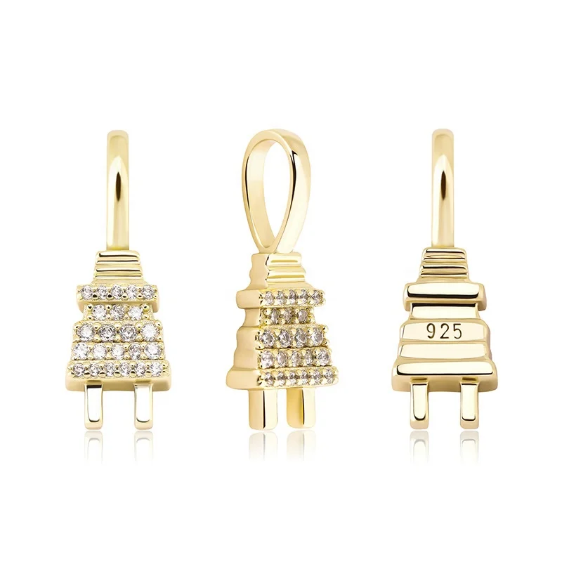 925 sterling silver Anher key cross plug solid Pendant Necklace Cubic Zircon Pendant Necklace Jewelry women
925 sterling silver Anher key cross plug solid Pendant Necklace Cubic Zircon Pendant Necklace Jewelry women