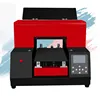 most Popular industrial a4 uv digital flatbad printer machine for pvc card/ keychain/ box/ wine label/ id card/ plastic