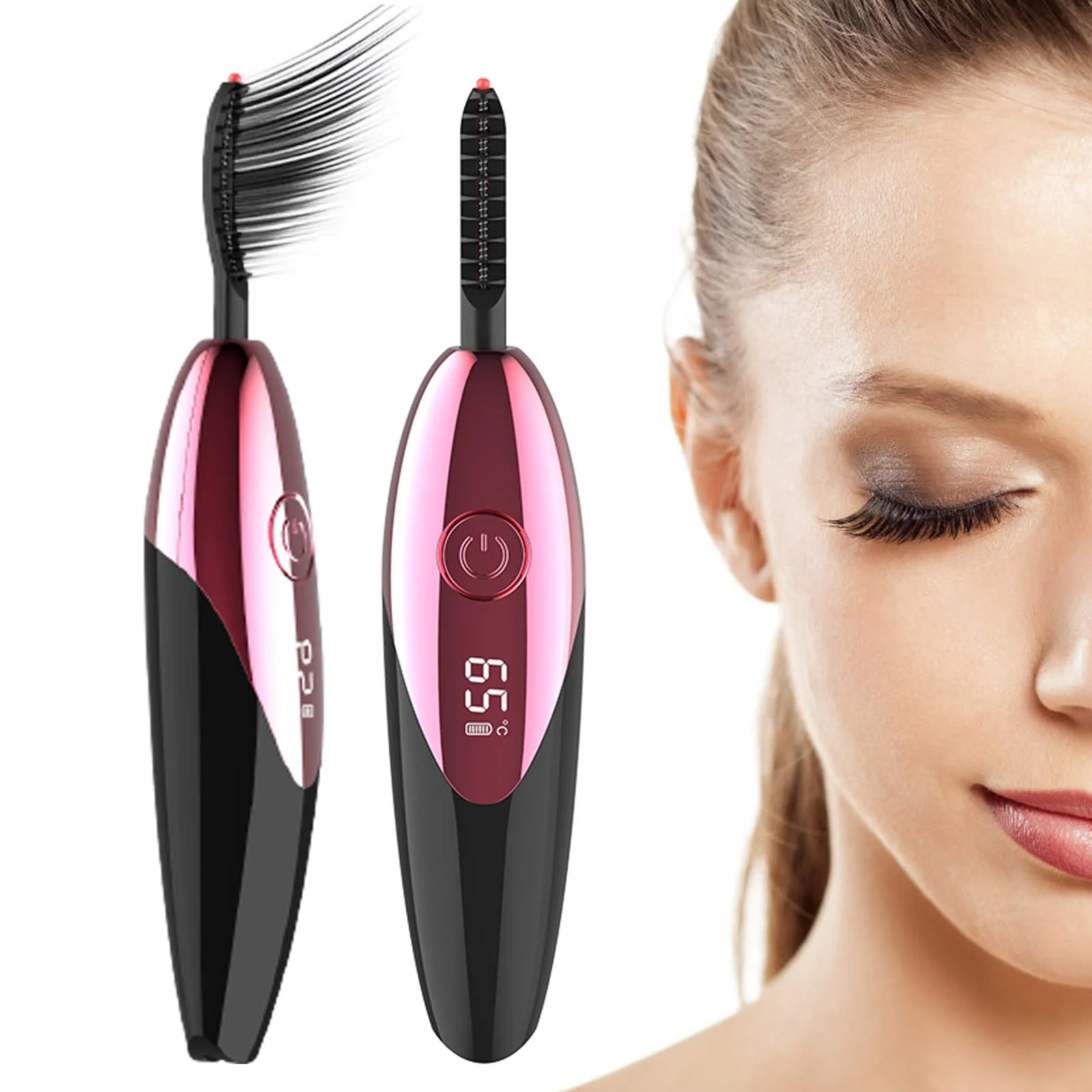 JIEYI Quick Natural Eye Lashes Curling Curled Eyelash Styling Tool Electric Rechargeable Eyelashes Curlers
JIEYI Quick Natural Eye Lashes Curling Curled Eyelash Styling Tool Electric Rechargeable Eyelashes Curlers