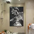 Oil Painting Dafen Modern Art Canvas Printing Custom Black And White Abstract Painting Wall Art