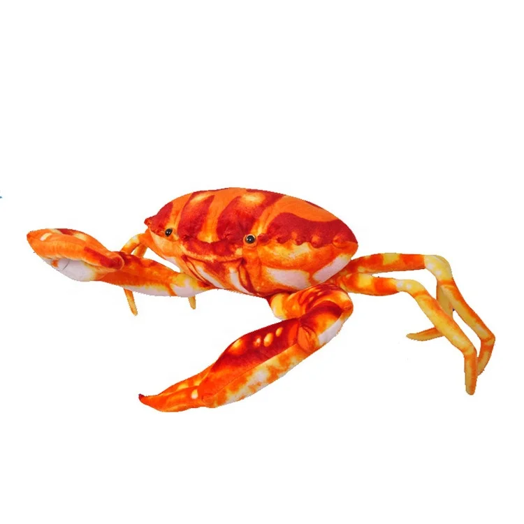 Rouge Crabe En Peluche Animal En Peluche Jouet Pour La Plage Realiste En Peluche Crabes Jouets Pour L Amusement D Enfants Buy Animal En Peluche De Crabe En Peluche Crabes En Peluche Realistes Jouet De