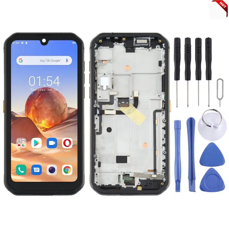 Mobile phone LCDs Blackview BV9900E LCD Display Glass Digitizer Pantalla digitizer Full Assembly With Frame Touch Panel Screen
Mobile phone LCDs Blackview BV9900E LCD Display Glass Digitizer Pantalla digitizer Full Assembly With Frame Touch Panel Screen