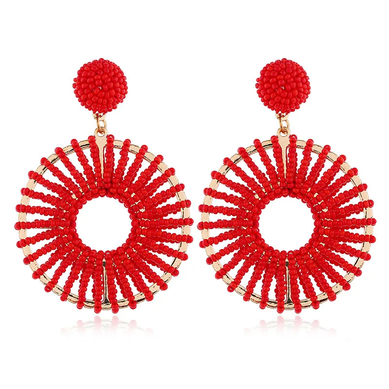 2021 Sailing Jewelry Boho Statement Earrings Fashion Retro Personality Circle Hollow Rice Statement Earrings
2021 Sailing Jewelry Boho Statement Earrings Fashion Retro Personality Circle Hollow Rice Statement Earrings