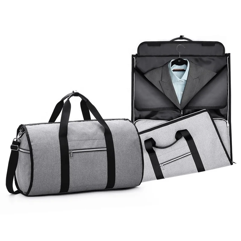 grey 2 in1 garment duffle bag waterproof and dustproof business mens hanging travel suit bag
grey 2 in1 garment duffle bag waterproof and dustproof business mens hanging travel suit bag