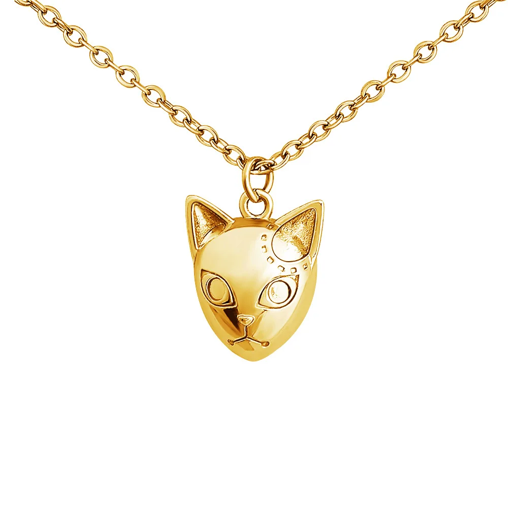 Hainon Gold Filled Necklace Ocelot Head Pendant Necklace Golden Hip Hop Neutral Necklace
Hainon Gold Filled Necklace Ocelot Head Pendant Necklace Golden Hip Hop Neutral Necklace