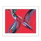 HD handmade abstract printings on paper framed arts for hanging wall decoration GJUGA1893209
