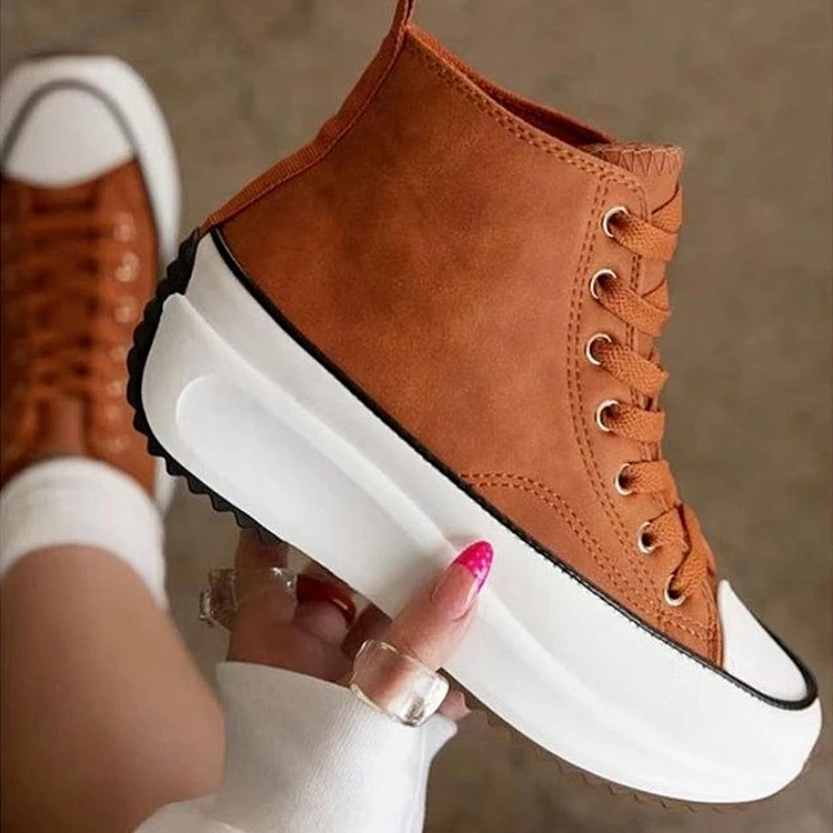 New Ladies Fashion Women's Trendy Non Slip Chunky Running Sneakers White Casual Sports Canvas Shoes, 2 colors
New Ladies Fashion Women's Trendy Non Slip Chunky Running Sneakers White Casual Sports Canvas Shoes, 2 colors