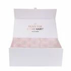 Wholesale Custom Folding magnetic rigid packaging wedding dress box