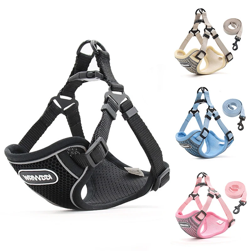 Manufacturers Reflective Breathable Outdoor Training Walking Rope Pet Dog Harness Adjustable Dog Harness Set
Manufacturers Reflective Breathable Outdoor Training Walking Rope Pet Dog Harness Adjustable Dog Harness Set