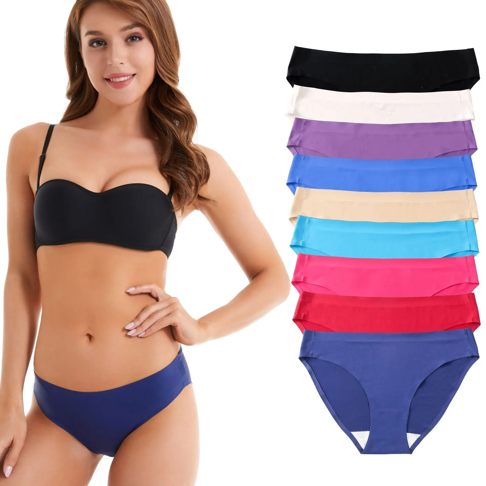 Wholesale solid comfort undies lady daily workout brief essentials women's cotton stretch bikini panties, 9 colors
Wholesale solid comfort undies lady daily workout brief essentials women's cotton stretch bikini panties, 9 colors
