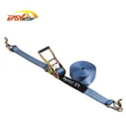 Double J Hook 5000kg More Tension Ratchet Straps