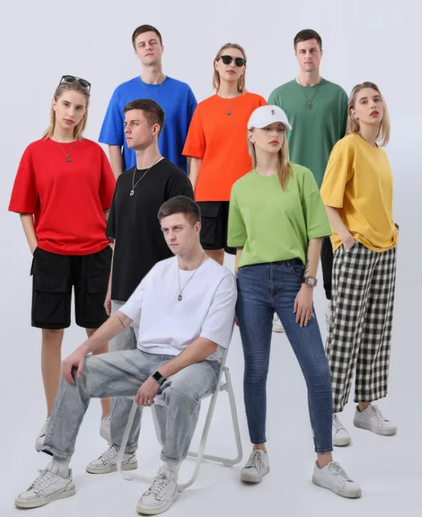 Wholesale fashion colorful blank drop shoulder short sleeve custom print soft cotton casual loose t-shirt men t shirt oversize
Wholesale fashion colorful blank drop shoulder short sleeve custom print soft cotton casual loose t-shirt men t shirt oversize
