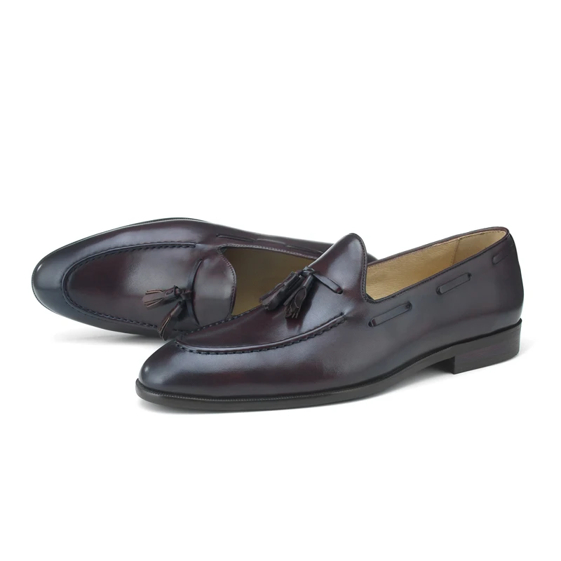 ALT77-L31 Wholesale Italian Slip New Arrival Handmade Genuine Leather Casual Leisure Loafer Shoes for Men, Coffee, black
ALT77-L31 Wholesale Italian Slip New Arrival Handmade Genuine Leather Casual Leisure Loafer Shoes for Men, Coffee, black