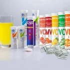 Beauty Products Multivitamins Effervescent Tablets With Vitamin C And D For Aldults Strawberry Flavor