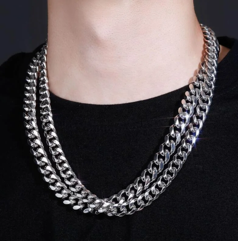 10mm Gold Plated Flated Cuban Link CZ Diamond Big Box Clasp High Quality Hip Hop Minimalist Miami Chain Necklace
10mm Gold Plated Flated Cuban Link CZ Diamond Big Box Clasp High Quality Hip Hop Minimalist Miami Chain Necklace