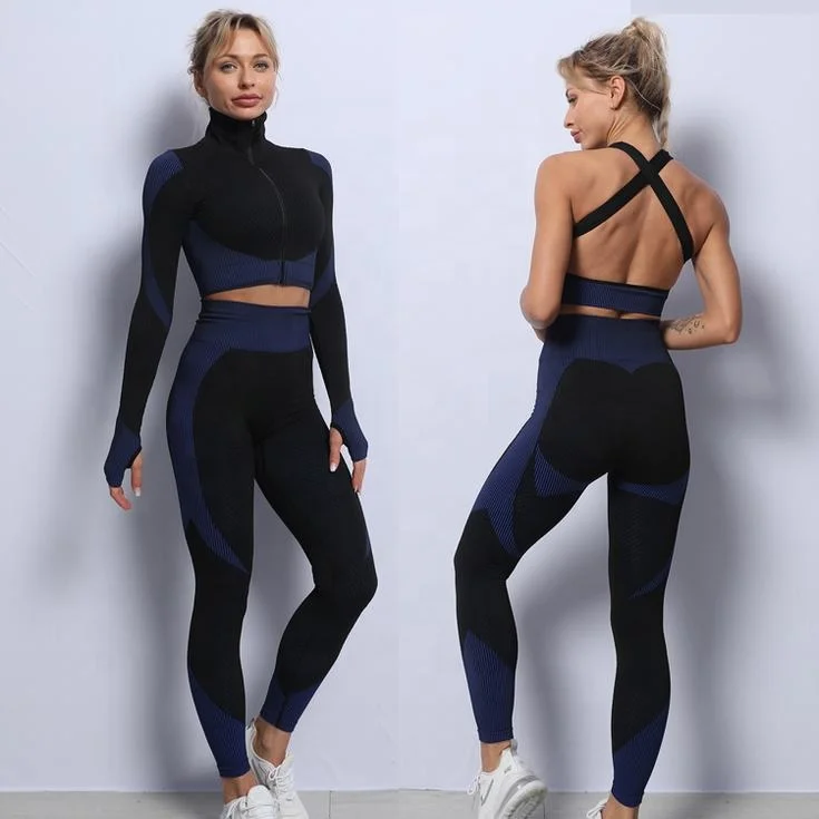 New color fitness clothing plus size womens sports wear clothes yoga 3 pieces yoga sets fitness women
New color fitness clothing plus size womens sports wear clothes yoga 3 pieces yoga sets fitness women