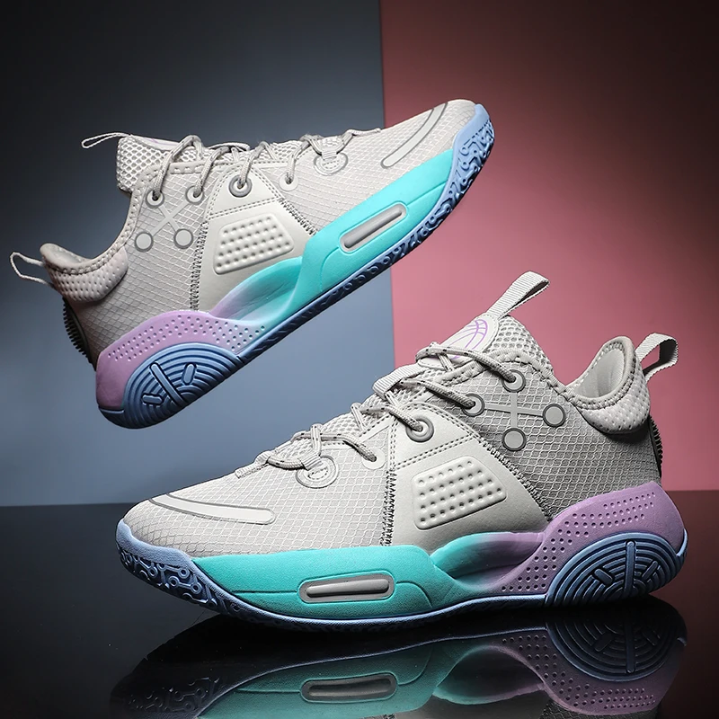 High Quality Outdoor Custom Lightweight Anti-Slip Sport Shoes Zapatillas Mens Basketball Shoes, Optional
High Quality Outdoor Custom Lightweight Anti-Slip Sport Shoes Zapatillas Mens Basketball Shoes, Optional