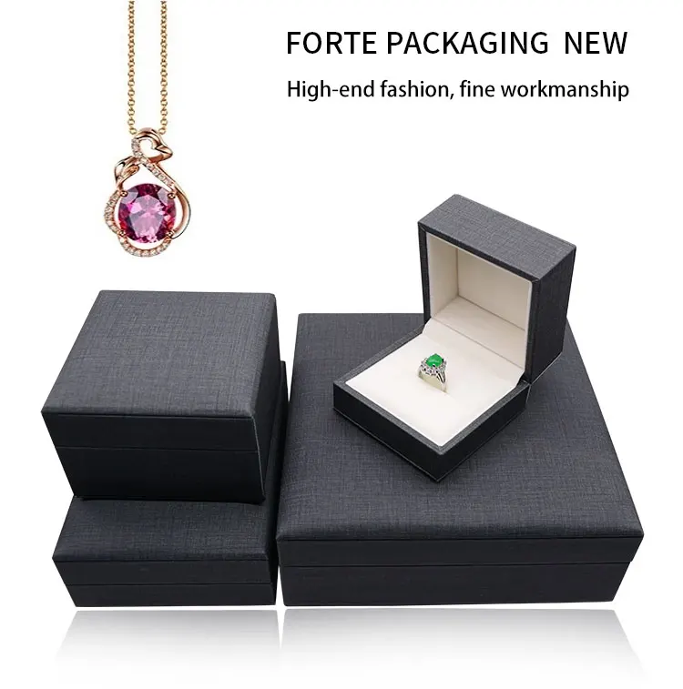 oem odm jewellery box packaging leather gift box